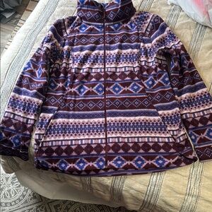 Eddie Bauer Purple and Pink Ski Snow Jacket